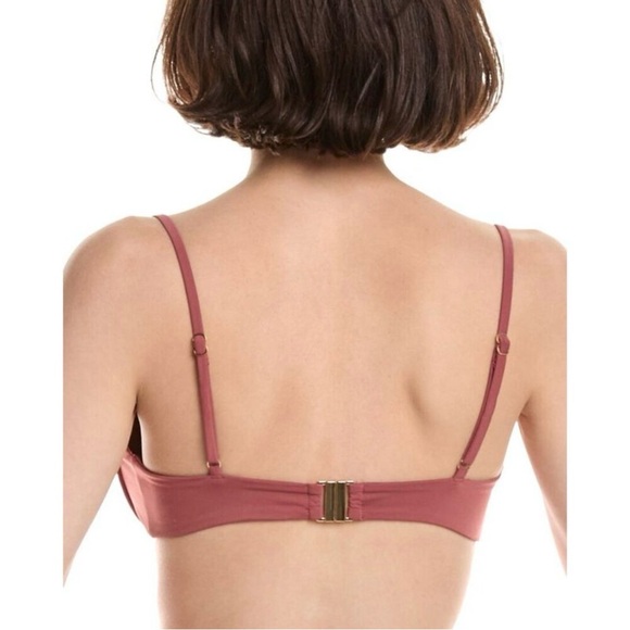 RIOT SWIM IAN TOP AND PICO BOTTOM ROUGE - Picture 4 of 6